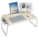Nulaxy Lap Desk for Bed, XXL Large Size 26"x17.2"x12.2" - White Oak - Like New