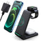 LOVIS - Wireless Charging Station,3 in 1 Fast Charging Station - BLACK Like New