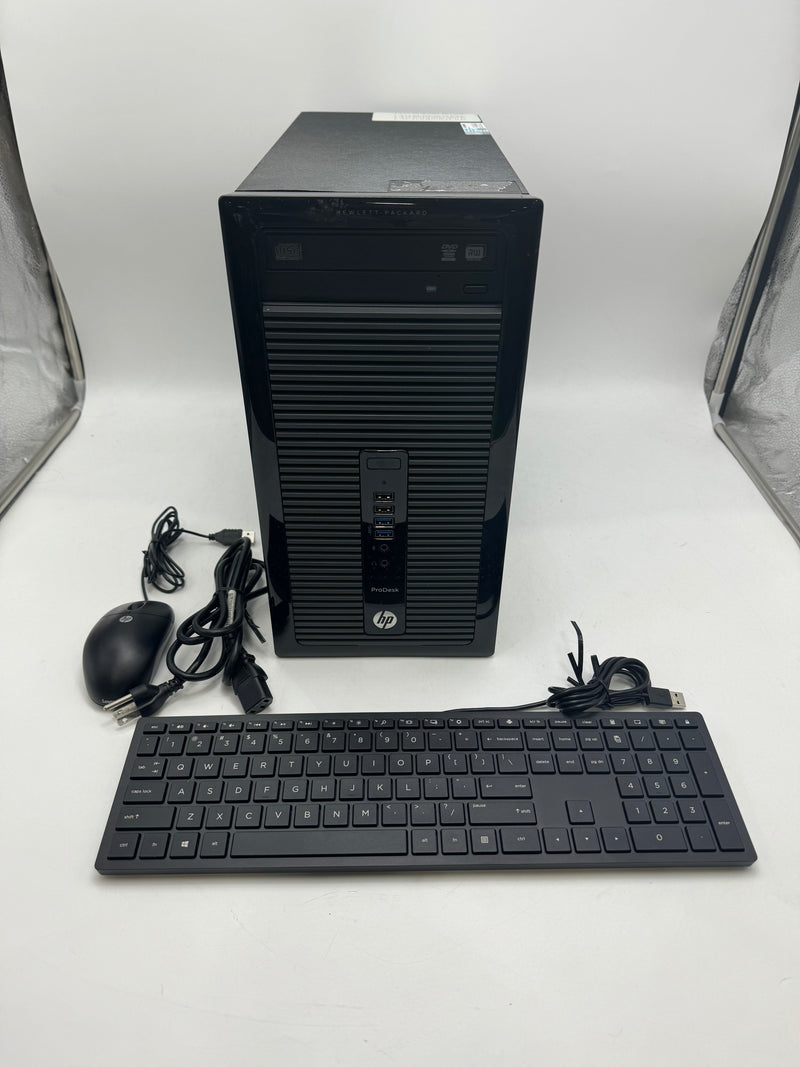 HP PRODESK 400 G1 MT i7-4770 3.40GHz 16GB 512 GB SSD HD GRAPHICS 4600 - BLACK - Like New