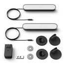PHILIPS HUE SMART PLAY LIGHT BAR BASE KIT, 2 PACK, CONTROL WITH APP - BLACK - Like New