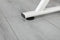TZOU DRAFTING PRINTING TABLE WITH CHAIR 0-75° 31.5"-49.5" TEMPERED GLASS - WHITE - Like New
