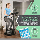 BLUEFIN Fitness Vibration Platform Pro Model Upgraded Design - BLACK - Like New