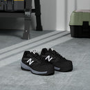NEW BALANCE MEN'S COMPOSITE TOE 589 V1 - SIZE 11.5XW 13 WOMEN - BLACK/GRAY - Like New