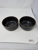 OUR PLACE SET OF 4 CEREAL BOWLS - CHAR - Like New