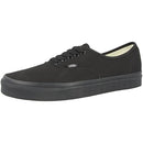 VANS AUTHENTIC SHOE UNISEX - SIZE: MEN 11 BLACK/BLACK - Like New