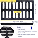 MOSINSBO Cast Iron Drain Grate, Driveway Channel Cover 20x12 in A-Class - Brand New