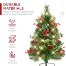 Best Choice Products Set of 2 24.5in Outdoor Pathway Christmas Trees B07KRPZP75 - Brand New