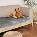 NICETOWN 100% Waterproof Dog Blanket Soft Pet bed Cover 30x70" - Dark Grey/Light - Like New