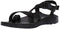 CHACO WOMEN'S FLIP ECOTREAD SANDAL SIZE WOMEN 7 (AU/UK W5)(EU W38) SOILD BLACK - Like New