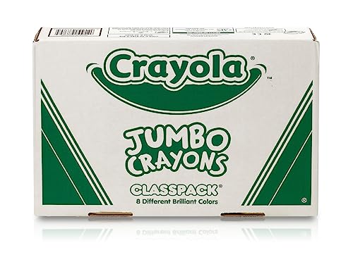 CRAYOLA JUMBO CRAYONS CLASSPACK 200CT BULK BACK TO SCHOOL - Scratch & Dent