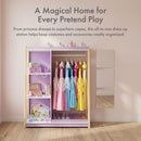 HUMBLE CREW KIDS DRESS UP CLOSET STORAGE SHELVES PB485 - PURPLE - Like New