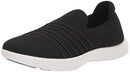 CLARKS WOMEN'S ADELLA STEP SNEAKER SIZE: WOMEN 8.5 BLACK/WHITE - Like New
