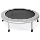 STAMINA FOLDING TRAMPOLINE WITH SMART WORKOUT APP 36 SILVER - SILVER - Brand New
