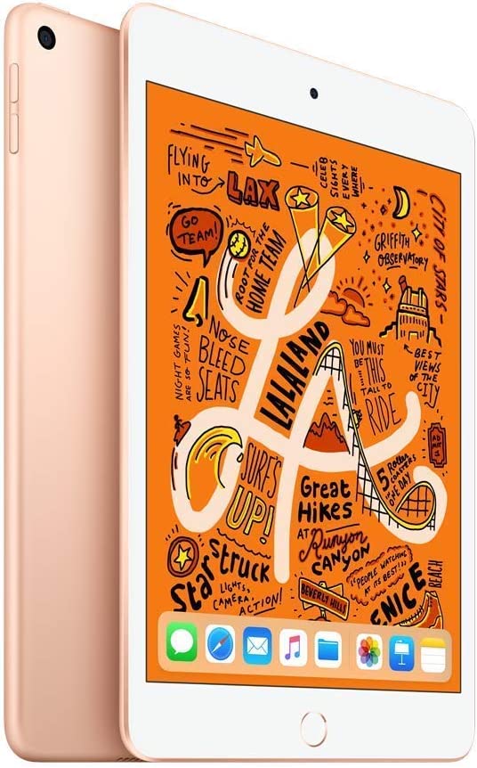 For Parts: iPad Mini 5th Generation 64GB - Wi-fi - Gold - NUQY2LL/A CRACKED SREEN/LCD