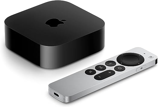 Apple 2022 Apple TV 4K Wi‑Fi Ethernet with 128GB Storage 3rd Generation - BLACK Like New
