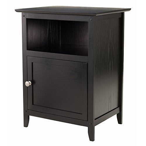 WINSOME HENRY ACCENT TABLE, 19 INCHES, BLACK - Like New
