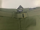 BLU ROCK MENS BELTED CARGO SHORTS - SIZE: 36 - OLIVE - Like New