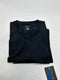 BLUE ICE STRETCH VNECK TSHIRT MENS - SIZE: MEN L - BLACK - Brand New