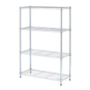 Alera ALE Residential Wire Shelving Four-Shelf 36w x 14d x 54h Silver B01409DUEY - Brand New