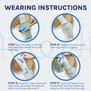 MERRYMILO DOG KNEE BRACE,ACL,CCL,CRUCIATE LIGAMENT, SIZE: S - SILVER - Like New