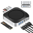 BAOZEE MAC MINI M4 DOCK WITH NVME SSD ENCLOSURE - BM01-BLK - Like New