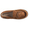ISOTONER MEN'S MICROSUEDE MOCCASIN SLIPPER WITH WHIPSTITCH - MEN 9.5-10.5 BROWN - Like New