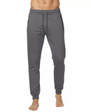 BLU ROCK MEN'S SLIM-FIT TECH ZIPPER POCKETS SWEATPANTS - SIZE: MEN XL - CHARCOAL - Brand New