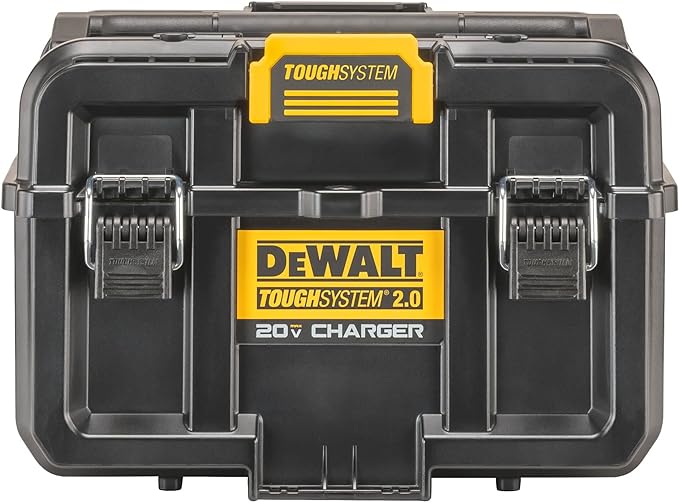 DEWALT DWST08050 Toughsystem 2.0 20V Dual Port Charger - BLACK - Like New