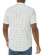 AEM20102SS22 AMAZON ESSENTIALS MEN'S COTTON RESORT SHIRT SLIM-FIT LIGHT BLUE L - Brand New