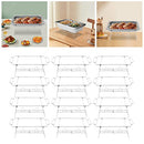 12 Pcs Buffet Stand Wire Racks, Chafing Wire Rack Buffet Stand, VAHENDA-10PC-BT - Like New