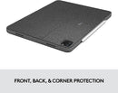 Logitech Touch iPad Pro 12.9 Backlit Keyboard Kickstand 920-010097 - Oxford Gray - Like New