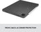 Logitech Touch iPad Pro 12.9 Backlit Keyboard Kickstand 920-010097 - Oxford Gray - Like New