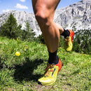ALTRA WOMEN'S TIMP 5 TRAIL RUNNING SHOE - SIZE: WOMEN 8 - NEON/CORAL - Like New