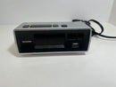 SHARP ELECTRIC ALARM CLOCK - SILVER - Scratch & Dent