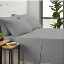 KATHY IRELAND HOME KATHY IRELAND BAMBOO COOLING 6PC. SHEET SET - ALLOY - Like New