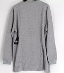 BLUE ICE WAFFLE KNIT LONG SLEEVE SHIRT - SIZE: MEN L - HEATHER GRAY - Brand New