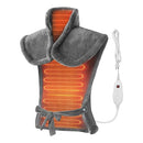 SNAILAX HEATING PAD FOR NECK AND SHOULDERS AND BACK LARGE HEATING PAD - GRAY - Like New