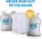 NewAir Portable Ice Maker | 2 Ice Size Bullets 33lb Daily NIM033WH00 - White Like New