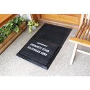 RugSmith Layered Rubber Sanitizer Doormat, 3 Pieces, 24"x36", 18"x24", 15"x21" - Brand New