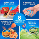 BLUE MARBLE NATIONAL GEOGRAPHIC MEGA SLIME KIT & PUTTY LAB 4 TYPES OF SLIME - Brand New