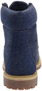 0A2PJ6 WOMEN'S 6" PREMIUM BOOT DARK BLUE CANVAS SIZE 7.5 WIDE - Like New