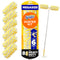 SWIFFER DUSTER KIT 6 FT SUPER EXTENDABLE HANDLE HEAVY DUTY 8 REFILLS - YELLOW - Like New