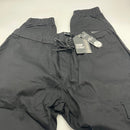 JUMP START MENS JOGGER JOG STRETCH CARGO PANTS - SIZE: MEN L - BLACK - Brand New