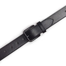 GIORGIO BRUTINI CASUAL RUGGED LEATHER BELT, SIZE : L - BLACK - Brand New