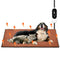 TURBRO 48x28” XX-Large Pet Heating Pad, Electric Heated Dog Bed, 48A-BLUE - Blue - Like New