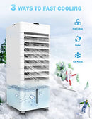 SEEPER 4-IN-1 Cooling Tower Fan, Evaporative Cooler & Humidifier - BLACK - Brand New