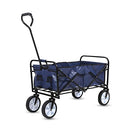 YSSOA ROLLING COLLAPSIBLE GARDEN CART CAMPING WAGON,360 DEGREE - Scratch & Dent