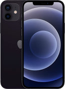 For Parts: APPLE IPHONE 12 64GB AT&T  BLACK - PHYSICAL DAMAGE-CRACKED SCREEN/LCD