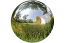 Whole House Worlds Crosby Street Stainless Steel Gazing Ball 13 3/4 Inches - NEW - Brand New