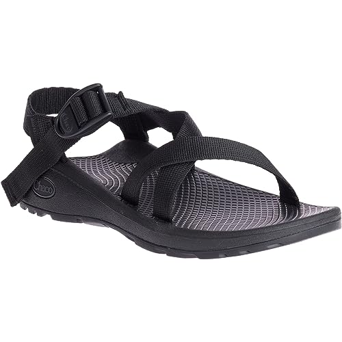 CHACO WOMEN'S Z/CLOUD SANDAL - SIZE: WOMEN 10 - SOLID BLACK - Like New